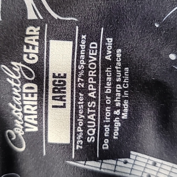 CVG ~ Constantly Varied Gear I Love The 80's Capri Large - Picture 3 of 4